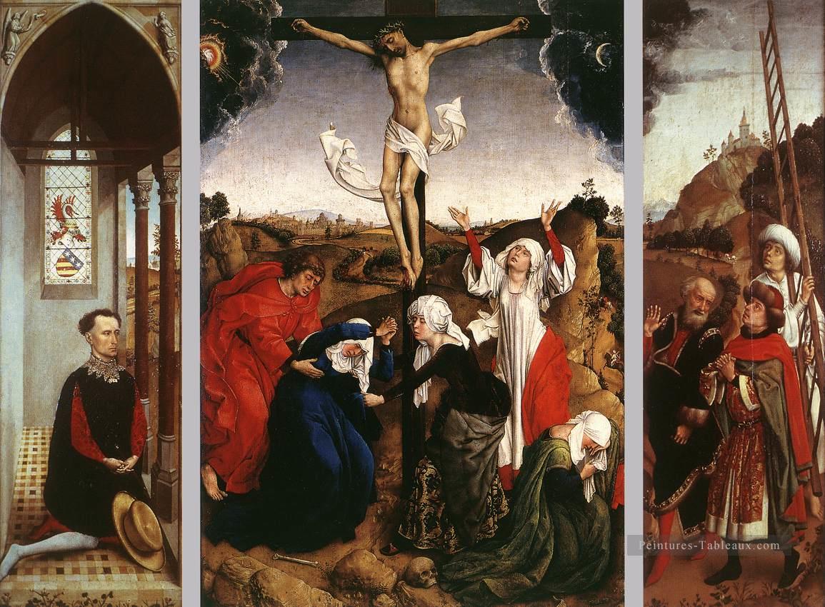 Abegg Triptyque hollandais peintre Rogier van der Weyden Peintures à l'huile